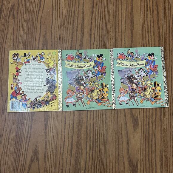 Vintage Walt Disney Little Golden Books Lot of 8 Dumbo Mickey Donald Hercules… - Picture 5 of 11